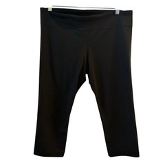 Under Armour Women’s Black Capri Leggings XL Mid-Rise Gym Yoga Running