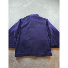 Vintage Fleece Jacket Women L Purple Northern Reflections Nature Cottage *Read