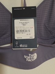 The North Face Summit Series Pro 120 Bralette Sports Bra S Lunar Slate Medium