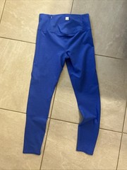 Vuori CLEAN ELEVATION LEGGINGS SIZE M BRIGHT IRIS HEATHER NWOT