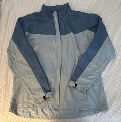 Nike Women’s Colorblock Full-Zip Lightweight Nylon Windbreaker Jacket XL