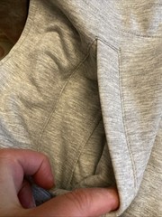 Converse Women’s Full-Zip Jacket XXL Soft Long Beautiful Anywhere Any Time Gray