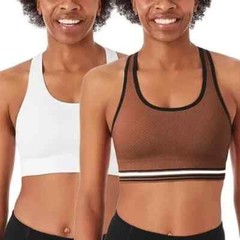 Member’s Mark Seamless Racerback Sports Bra Size:( L )