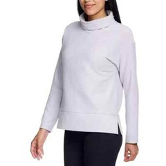 Avalanche Women’s Cowl Neck Pullover, Light Purple, Size XL