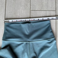 ALO YOGA Airlift 7/8 High Waist Leggings Size XS Teal Agate Active Athleisure