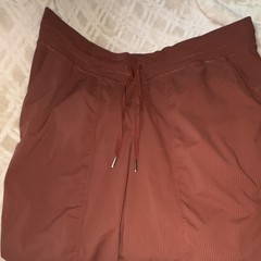 Lululemon Maroon Track Pants Dance Studio Sweats Size 14