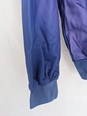 Shein Purple Ombre Zipper Drawstring Hoodie Petite Medium 10 Ladies Pockets Zip
