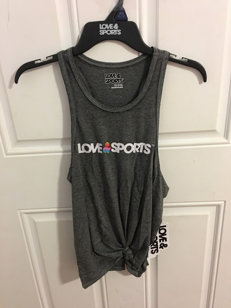 BRAND NEW XS (0-2) | LOVE & SPORTS WOMENS’ LOGO TANK TOP