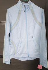 Tangerine Women’s Blue Full Zip Track Jacket w/ Zipped Pockets Size S