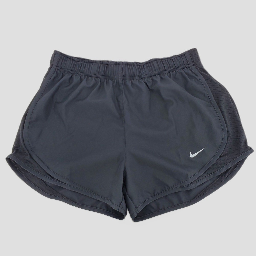 Nike Womens Small Dri-FIT Running Shorts Black Lightweight Athletic Gym Workout