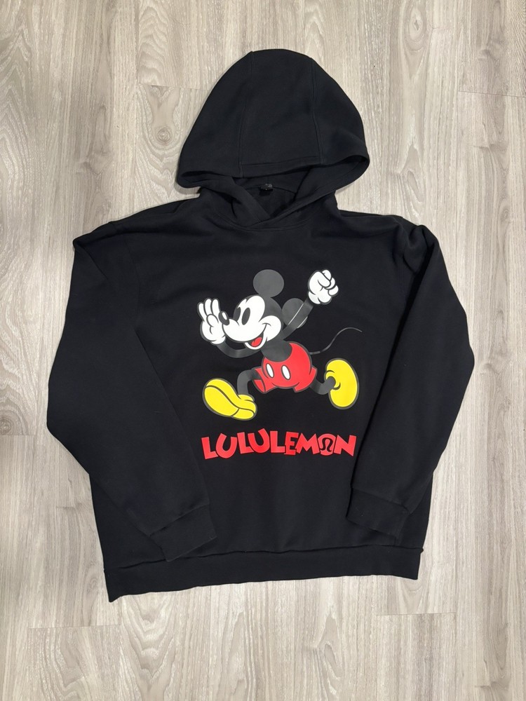 Disney Lululemon Mickey Mouse Steady State Hoodie Sweatshirt LARGE