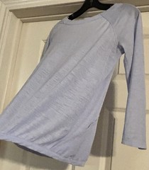 Athleta Surplice Old Money Athleisure Quiet Luxury Coastal Open Back Size XS