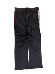 Victoria’s Secret Sport Open Leg Gold Snap Zip Pockets Track Pants Size Small