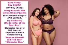 Glamorise No‑Bounce Cami Sports Bra • Wirefree Wicking Full Figure 44G Blue NIP
