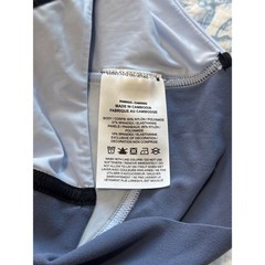 Nike Yoga Dri-FIT Colorblock Tank Top Blue Grey DM7667-491 Womens Small