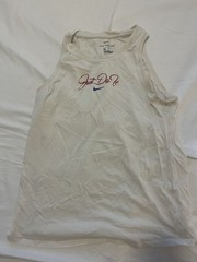 Just Do It Nike Top White Woman Size Medium