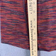 REI Hoodie Womens Small Multicolor Stripe 1/2 Zip Lightweight Stretch Pullover