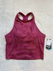NWT MTA Sports Fast Dri Fuchsia Pink Sport Bra / Active Top Size M