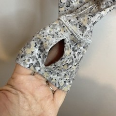 Lululemon First Release Forme II Jacket Petit Fleur Silver Spoon Size 4