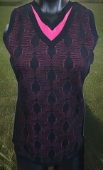 Shirt/Vest Sleeveless Parsons Xtreme Golf Shadow Jacquard WS23ASV0 S Womens FLAW