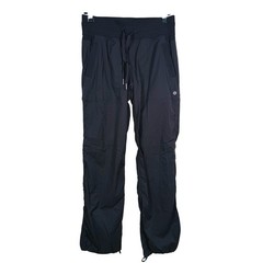 Lululemon Dance Studio Mid-Rise Pant Size 6 Black Athleisure Yoga Minimal Sporty
