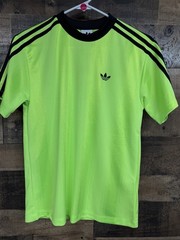 Adidas Women’s Size XS Jacquard Tee Short Sleeve Signal Green NWT SKU 0121
