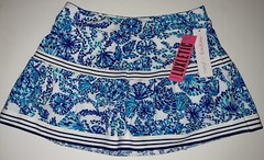 New Lilly Pulitzer Dara Skort Shell Me You Love Me size Small ($128) NWT