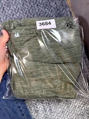 Avalanche Top Womens Large Green Stretch Long Sleeve Drawcord Hem 1/4 Hide Zip