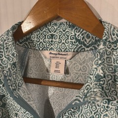 Tommy Bahama Women’s Everyday Active Jacket Large Geometric Full Zip JJ-21