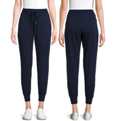 Athletic Works Women’s Soft Jogger Pant NEW Navy XS (0-2) Super Soft Extra Warm
