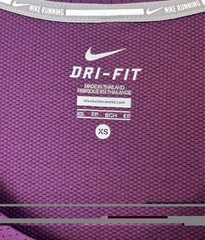 Nike Running Dri Fit Women’s Purple Long Sleeve Shirt / XS