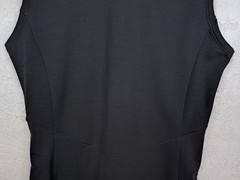 Icebreaker GT Women’s 260 Midweight Merino Wool Black Full Zip Vest Size L