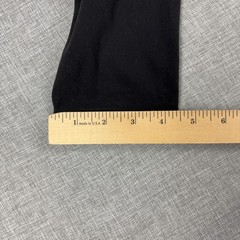 Athleta Leggings Womens M Petite Black Salutation Stash 7/8 Tight Ankle Pockets