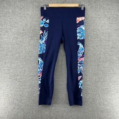 Tommy Bahama Leggings Women Size XS Blue Floral Activewear