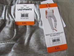 LazyPants Drawstring Full Length High Rise Fleece Jogger-Cool Gray- Size 2XL-NWT
