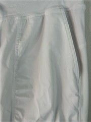 Lululemon Dance Studio Mid-Rise Jogger Size 10 White Full Length