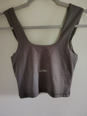 Form Square Neck Crop Sports Bra Small Athleisure Yoga Pilates Revolve Sporty