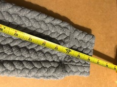 Vanderbilt University Quilted Sweatshirt Women Medium Sleeve Buttons Gray Preppy