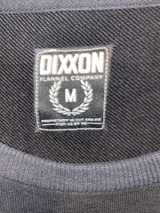 Dixxon Racing Flag Black Pink Fleece Crew Neck Sweatshirt Medium Logo