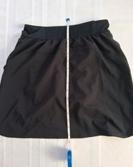 Black Skort Size XS (0/2) NWT, Time and Tru UPF 50 High Waist w/Side Pockets NWT