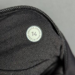 Lululemon Pace Rival Skirt 14 Tall Black 4-Way Stretch 15″ Golf Tennis Preppy