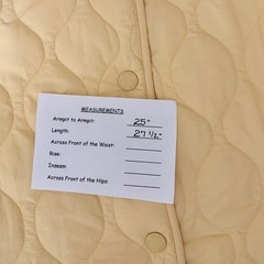 NWT!! VARLEY Luca Quilted Jacket Solid Reed Yellow Bomber Snaps Solid X-Large