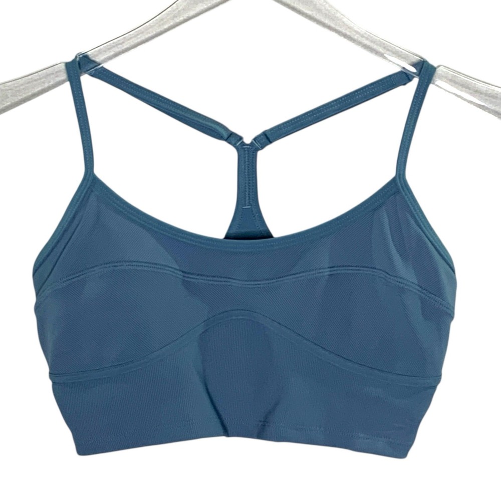 L Space S Active Revel Top Baltic Blue Midi Length Adjustable Yoga