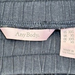 Any Body. Activewear Pants Women’s Navy Blue XXS Cotton Blend Drawstring