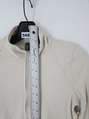 Vuori All The Feels Full Zip Jacket Women’s – Bone New Size Small