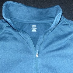 Legend Leg3nd Womens Medium Full Zip Athletic Running Jacket Teal