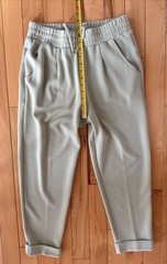 VARLEY The Rolled Cuff Pant 25” Pockets Women’s Size M Green NWOT