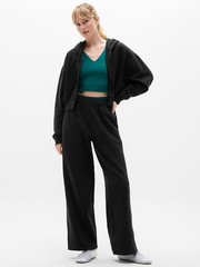 ATHLETA Forever Fleece Wide Leg NWT – 2X Black #767937