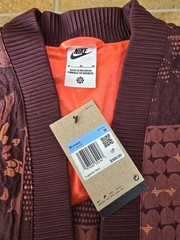 Nike Naomi Osaka Jacquard Bomber Cardigan Jacket Burgundy FV7795-652 Medium $300
