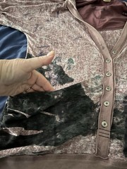 Free People hoodie top nature theme